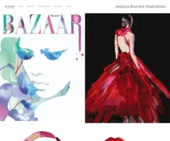 Jessicadurrant.com(Jessica Durrant Illustration) Screenshot