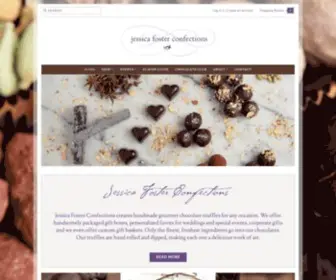 Jessicafosterconfections.com(Jessica Foster Confections) Screenshot