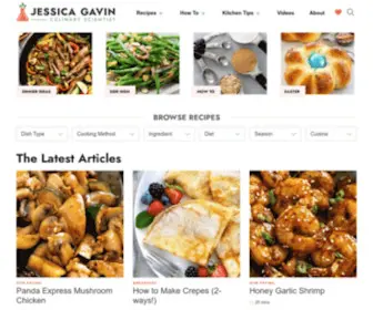 Jessicagavin.com(Jessica Gavin) Screenshot