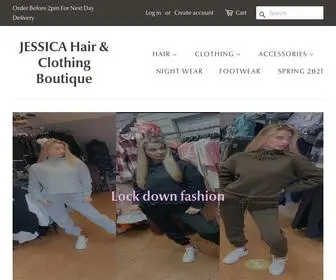 Jessicahairandclothing.co.uk(JESSICA Hair &amp; Clothing Boutique) Screenshot