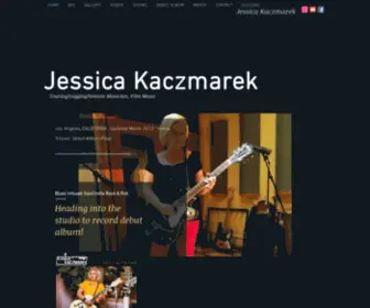 Jessicakaczmarek.com(Musician/Los Angeles/Jessica Kaczmarek) Screenshot