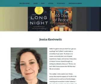 Jessicakantrowitz.com(This is just a short excerpt for the about) Screenshot
