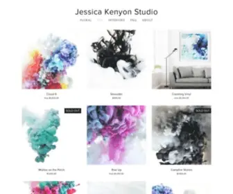 Jessicakenyonstudio.com(Jessica Kenyon Studio) Screenshot