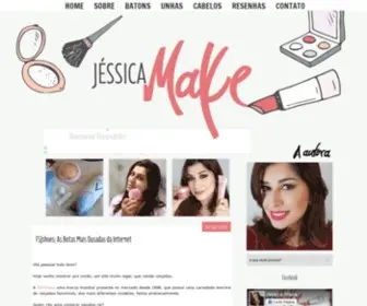 Jessicamake.com.br(Jessica Make) Screenshot
