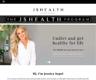 Jessicasepel.com(JSHealth Blog) Screenshot