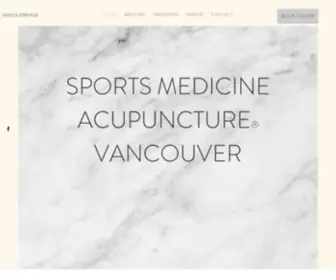 Jessicazerr.com(Acupuncture) Screenshot