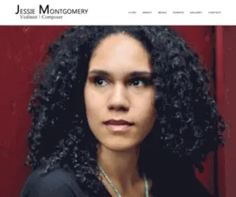 Jessiemontgomery.com(Jessie Montgomery) Screenshot