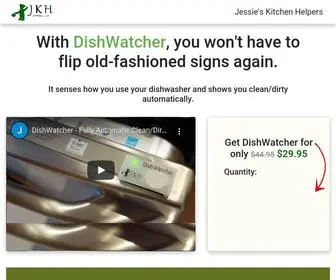 Jessieskitchenhelpers.com(DishWatcher) Screenshot