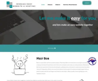 Jesskaseasy.website(Jesskas Easy Website and Hosting) Screenshot