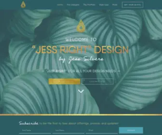 Jessrightdesign.com(Jess Right Design) Screenshot
