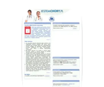 Jestemchory.pl(Encyklopedia pacjenta) Screenshot