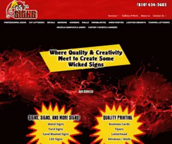 Jestersigns.com(Jester Signs) Screenshot