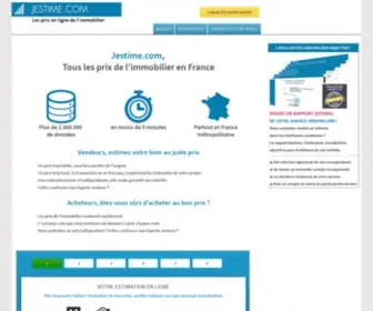 Jestime.com(Tous les prix de l'immobilier) Screenshot