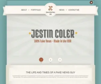 Jestincoler.com(Jestin Coler) Screenshot