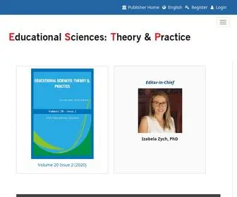 Jestp.com(Educational Sciences) Screenshot