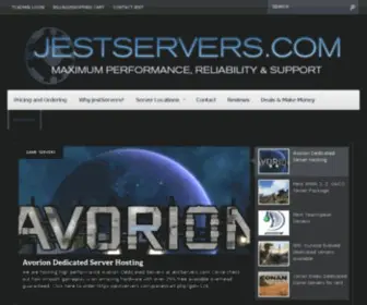 Jestservers.com(Game servers) Screenshot