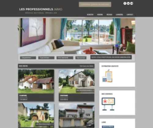 Jesuisagentimmobilier.com(Agent immobilier toutes transactions France entière) Screenshot
