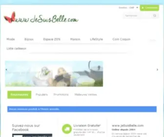 Jesuisbelle.com(Body) Screenshot