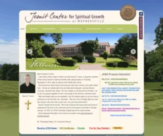 Jesuitcenter.org(Jesuit Center Welcome to the Jesuit Center for Spiritual Growth) Screenshot