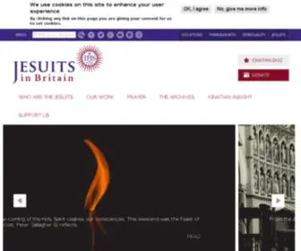 Jesuit.org.uk(Jesuits in Britain) Screenshot