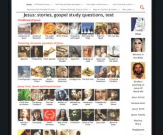 Jesus-Story.net(THE LIFE OF JESUS) Screenshot