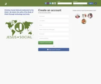 Jesus.social(Jesus Social Network) Screenshot