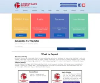 Jesusandlife.com(Crossroads Church) Screenshot