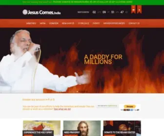 Jesuscomes.co.in(Jesuscomes) Screenshot