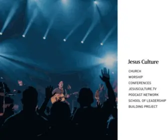 Jesusculture.com(Jesus Culture) Screenshot