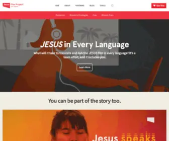 Jesusfilm.org(We believe film media) Screenshot