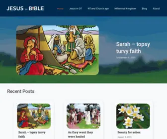 Jesusinbible.com(Jesus in Bible) Screenshot