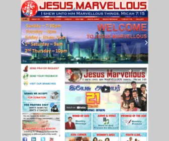 Jesusmarvellous.org(Jesus Marvellous) Screenshot