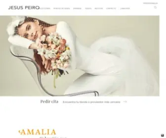 Jesuspeiro.com(Moda nupcial hecha en España) Screenshot