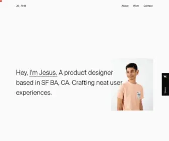 Jesussandrea.com(Product Designer) Screenshot