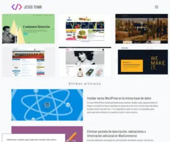 Jesustovar.es(Jesús Tovar) Screenshot