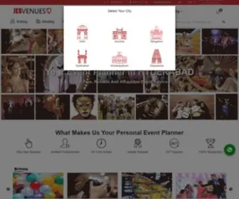 Jesvenues.com(Event Planners in Hyderabad) Screenshot