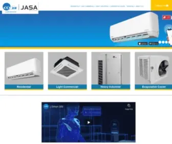 Jet-Air.co.za(Aircon Distributor) Screenshot