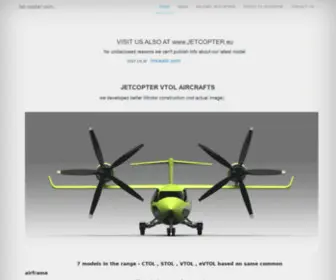 Jet-Copter.com(A short description) Screenshot