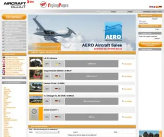 Jet-Scout.com(Flugzeuge aircraft for sale) Screenshot