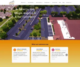 Jet-Seal.com(Seal Coating Contractor & Asphalt Paving Columbus OH) Screenshot