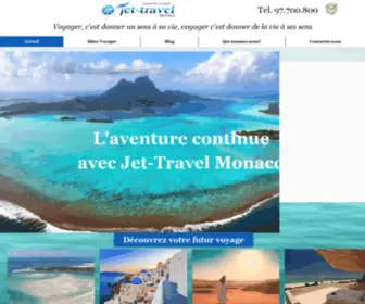 Jet-Travel.com(Agence de Voyages Jet) Screenshot