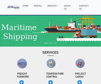Jet8Myanmar.com(Myanmar Cargo Company) Screenshot