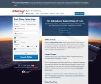 Jetabroad.co.uk(Jetabroad United Kingdom) Screenshot
