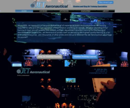 Jetaeronautical.com(Jet Aeronautical) Screenshot