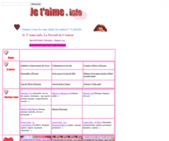 Jetaime.info(Jetaime info) Screenshot