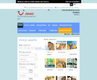 Jetair.be(✓ TUI Omruilgarantie) Screenshot