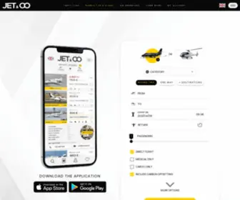 Jetandco.com(JET and CO) Screenshot