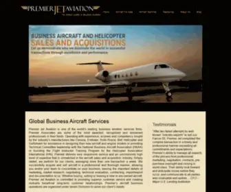 Jetav.com(Premier Jet Aviation) Screenshot