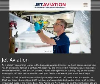 Jetaviation.com(Jet Aviation) Screenshot