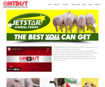 Jetbest.com.ph(JETBEST ANIMAL NUTRITION AND HEALTH CARE INC) Screenshot